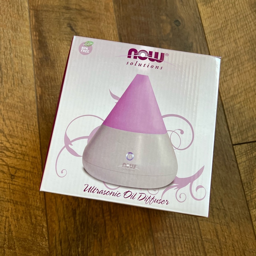 essential oil diffuser + sleep blend oil